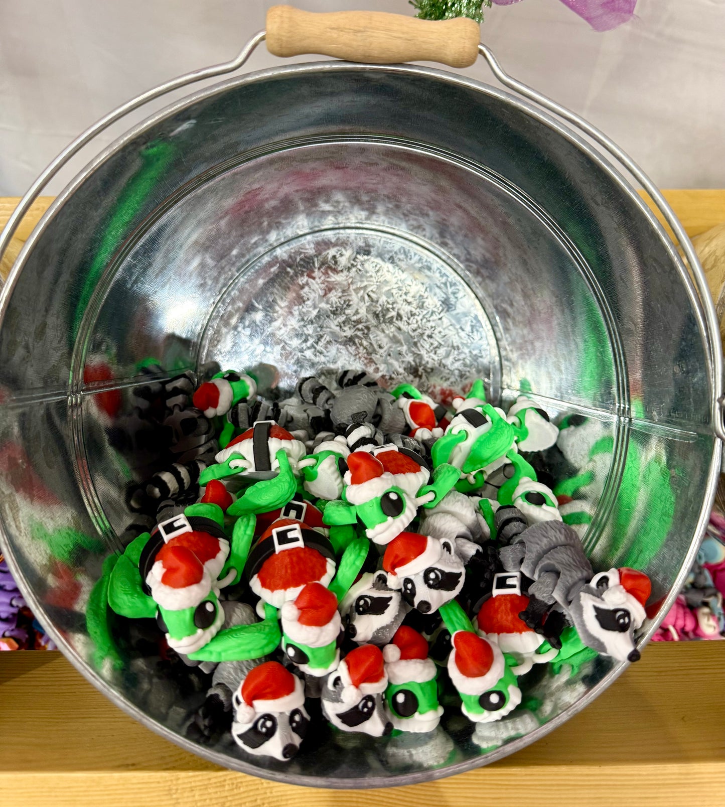 Fidget Friends Santa Turtle